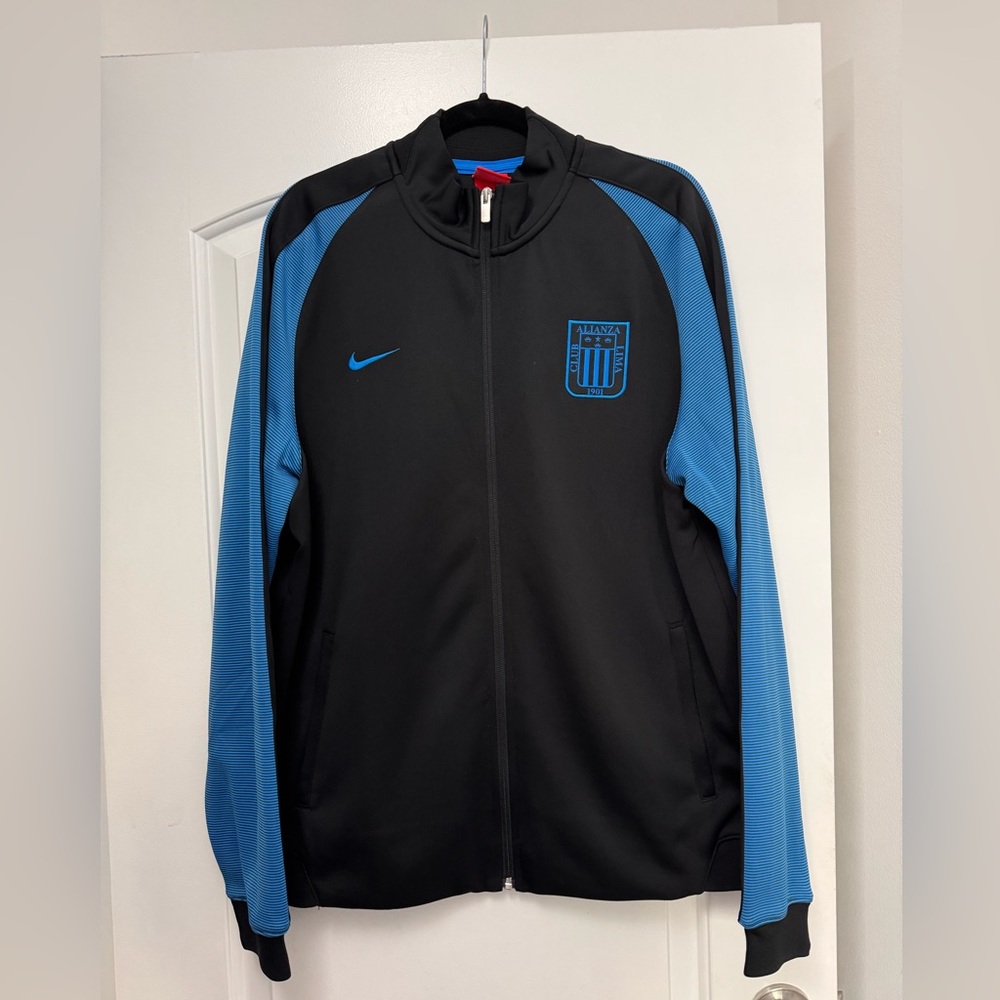 Black Alianza Lima Zip Up Jacket